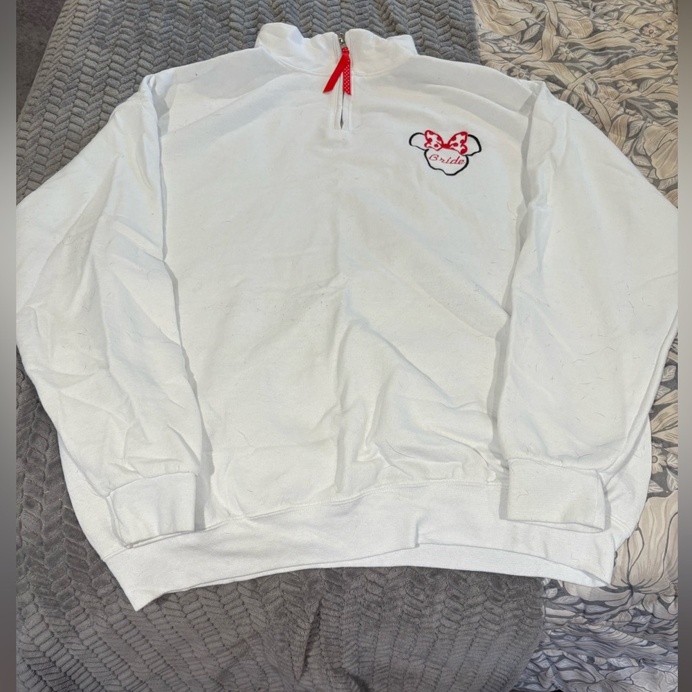 Jerzees Classic White Disney Bride Pullover